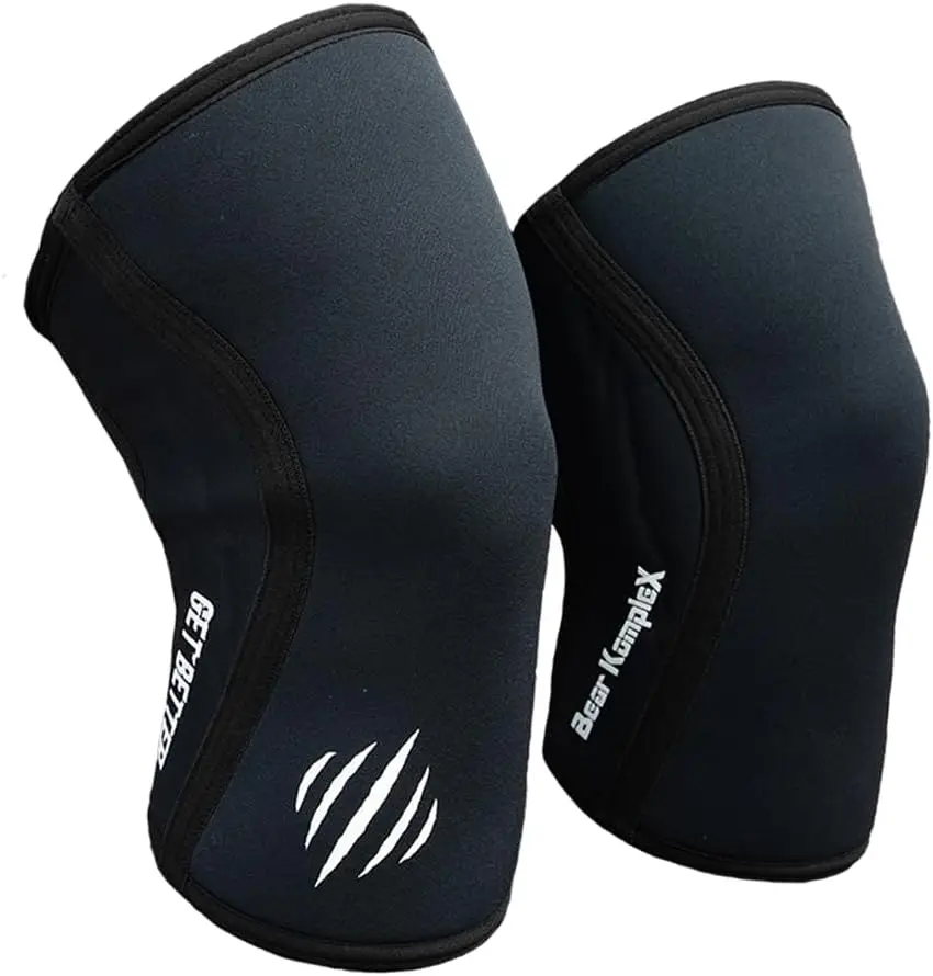5mm/7mm Neoprene Knee Sleeves for Weightlifting, Squats & Powerlifting - Compression & Heat Retention, Unisex
5mm/7mm Neoprene Knee Sleeves for Weightlifting, Squats & Powerlifting - Compression & Heat Retention, Unisex
