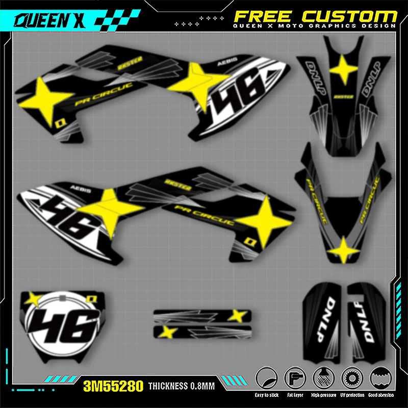 Queen X MOTOR Custom Graphics Decal Stickers Kits For Husqvarna TC50 2017 2018 2019 2020 2021 2022 2023 004
Queen X MOTOR Custom Graphics Decal Stickers Kits For Husqvarna TC50 2017 2018 2019 2020 2021 2022 2023 004