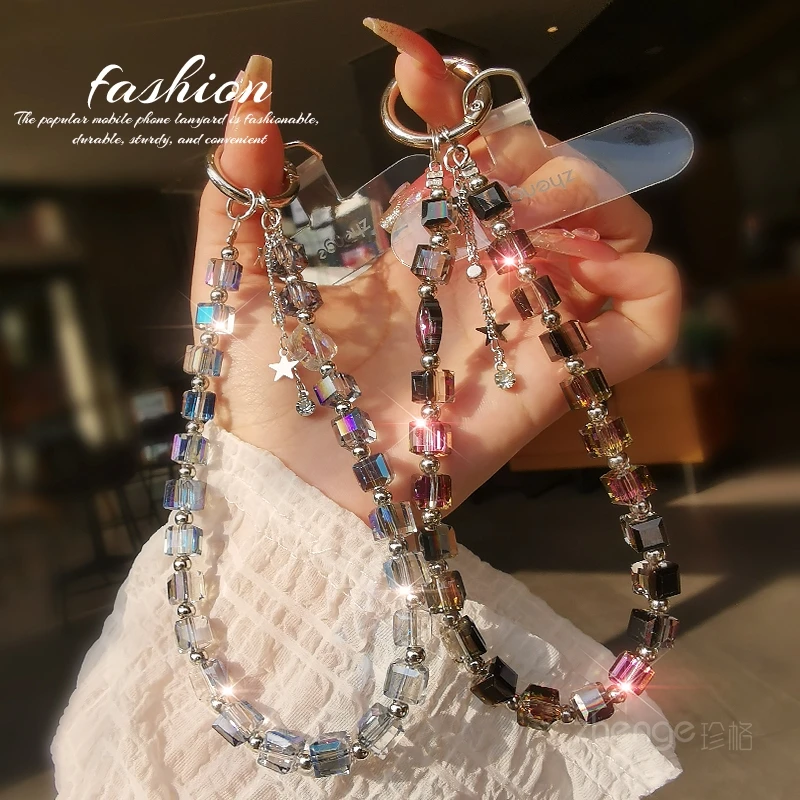 Beaded Mobile Phone Chain, Women's Wrist Ornament, Small, Fresh, Anti Loss, Fashionable Carrying Chain
Beaded Mobile Phone Chain, Women's Wrist Ornament, Small, Fresh, Anti Loss, Fashionable Carrying Chain