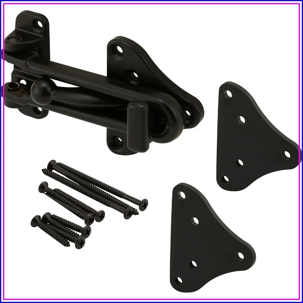 Security Swing Bar Door Guard with High Security Auxiliary Lock, Single Pack
Security Swing Bar Door Guard with High Security Auxiliary Lock, Single Pack