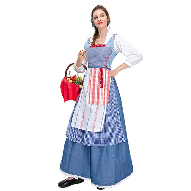 Новый Хэллоуин деревенский Sle Farmmaid Dr женский костюм горничной для сценического выступления Dr традиционный китайский этнический костюм
Новый Хэллоуин деревенский Sle Farmmaid Dr женский костюм горничной для сценического выступления Dr традиционный китайский этнический костюм