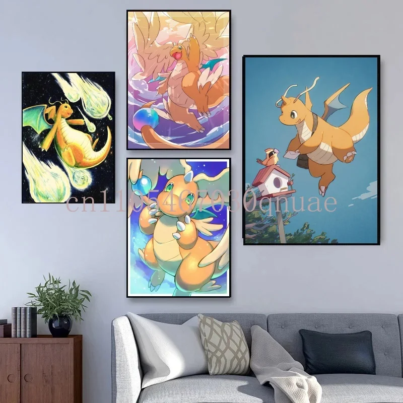 Classic Pokemon HD Canvas Painting Anime Figures Dragonite Poster Print Watercolor Wall Art Picture Modern Home Decor Kids Gifts
Classic Pokemon HD Canvas Painting Anime Figures Dragonite Poster Print Watercolor Wall Art Picture Modern Home Decor Kids Gifts