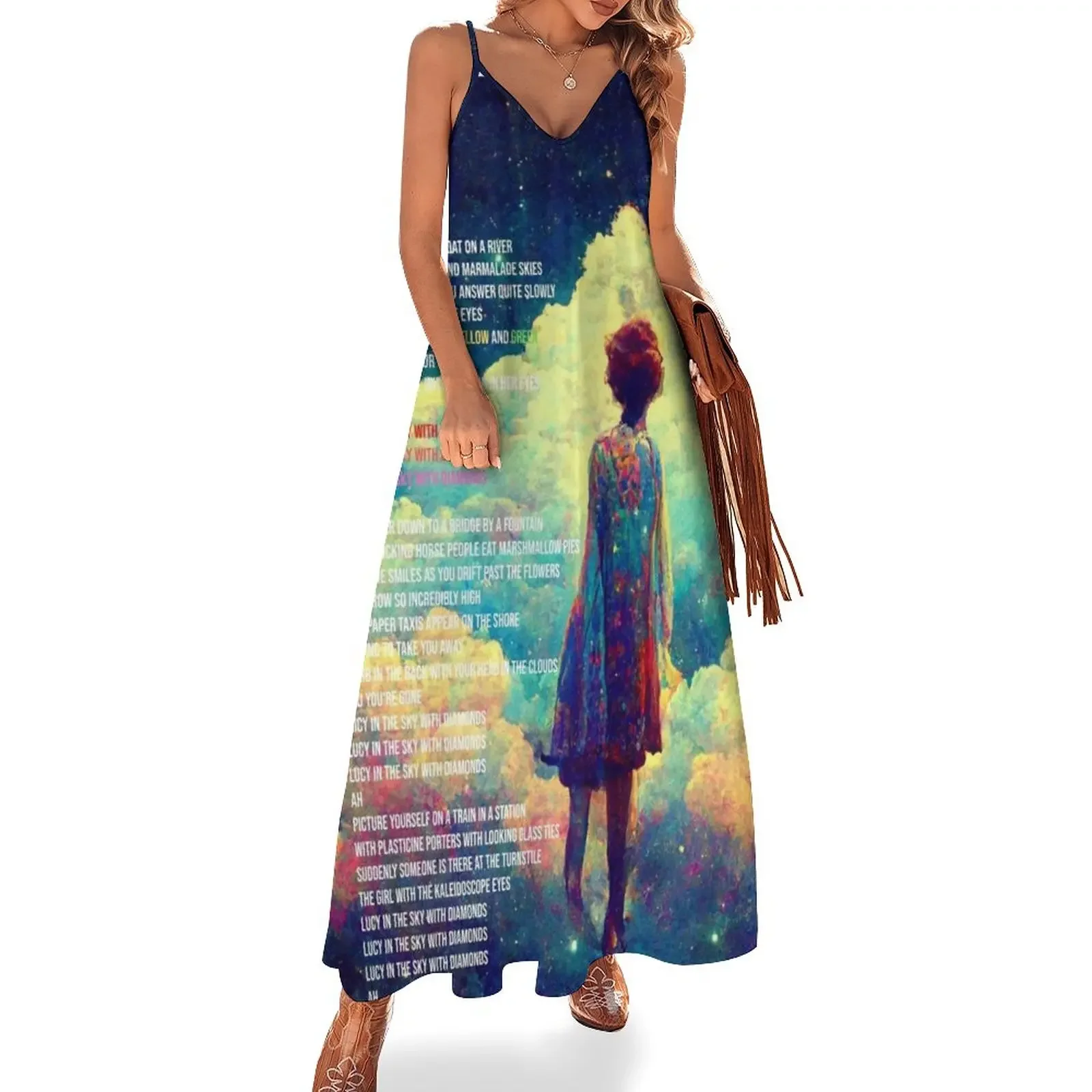 Lucy in the sky with diamaonds Sleeveless Dress dress summer 2025 women luxury dresses
Lucy in the sky with diamaonds Sleeveless Dress dress summer 2025 women luxury dresses