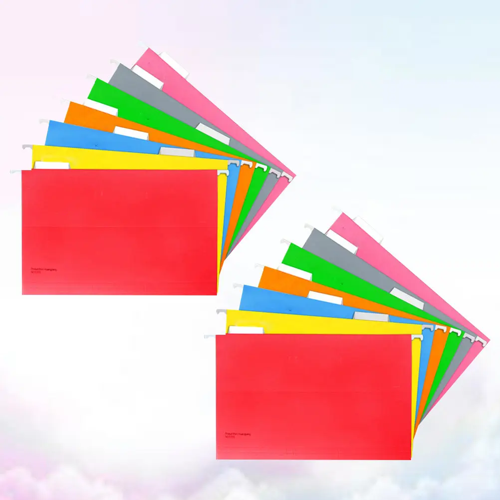 14Pcs Bright Color Hanging File Folders for A4 Documents Organization Home Office Financial Records Storage Paper File
14Pcs Bright Color Hanging File Folders for A4 Documents Organization Home Office Financial Records Storage Paper File