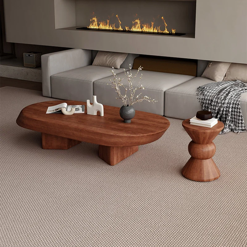 retro solid wood coffee table living room home 2025 new light luxury medieval high-end oval coffee table
retro solid wood coffee table living room home 2025 new light luxury medieval high-end oval coffee table
