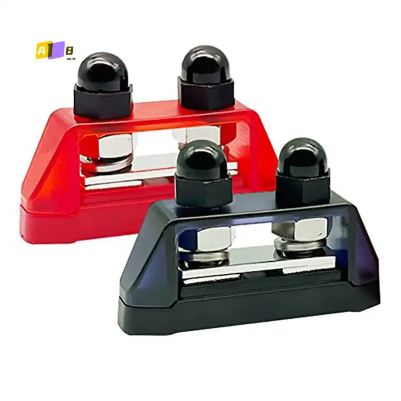 A08F-Heavy-Duty Two-Stud Battery Post Terminal Kit Modification Accessories Ground Terminal Block Power Distribution Cover
A08F-Heavy-Duty Two-Stud Battery Post Terminal Kit Modification Accessories Ground Terminal Block Power Distribution Cover