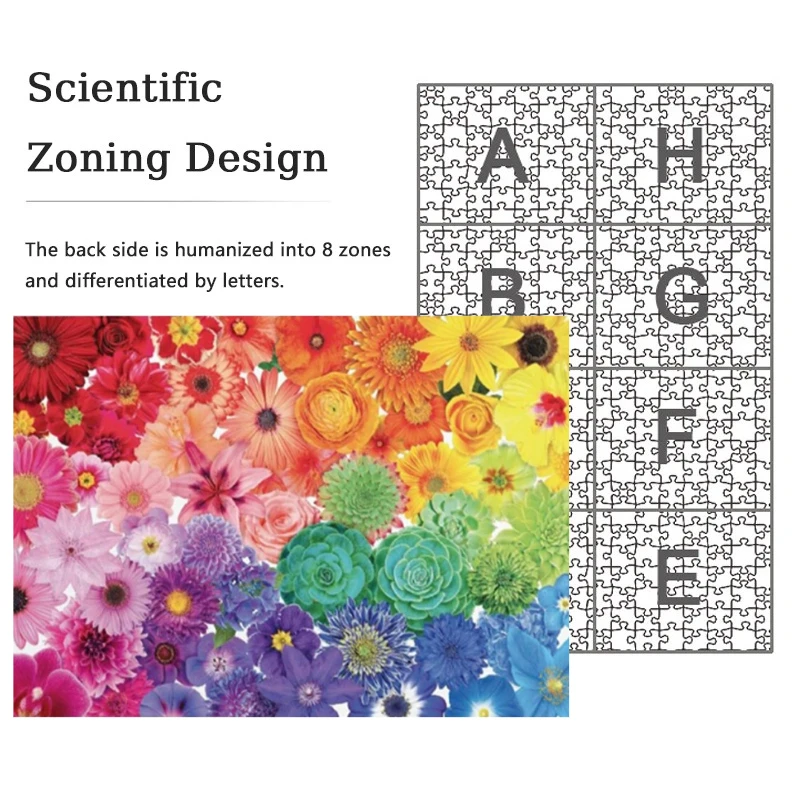 FLOWER PUZZLE-70*50cm Adult Puzzle 1000 Pieces CARDBOARD Jigsaw Puzzles The Bloom Flowers
FLOWER PUZZLE-70*50cm Adult Puzzle 1000 Pieces CARDBOARD Jigsaw Puzzles The Bloom Flowers