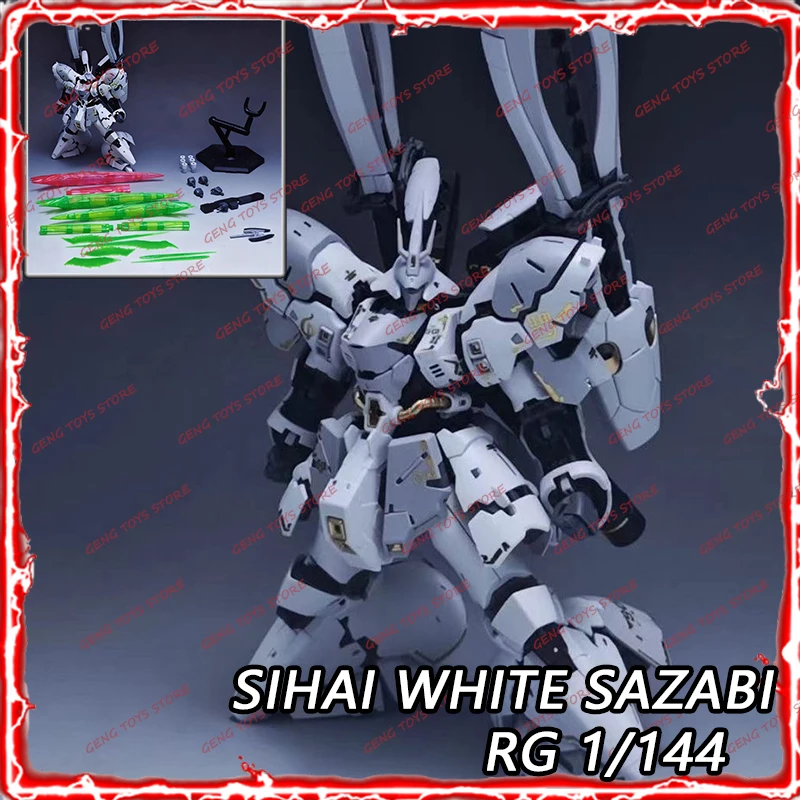 SIHAI KO RG SAZABI MSN-04FF Action Figure White Sazabi 1/144 Scale Assembly Model Kit UC Anime Figures Kids Toy Birthday Gift
SIHAI KO RG SAZABI MSN-04FF Action Figure White Sazabi 1/144 Scale Assembly Model Kit UC Anime Figures Kids Toy Birthday Gift