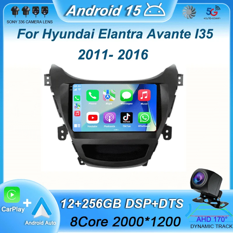 Car Radio Android 15 For Hyundai Elantra Avante I35 2011 - 2013 2014 2015 2016 Multimedia Player GPS Navigaion 2 din Stereo DVD
Car Radio Android 15 For Hyundai Elantra Avante I35 2011 - 2013 2014 2015 2016 Multimedia Player GPS Navigaion 2 din Stereo DVD