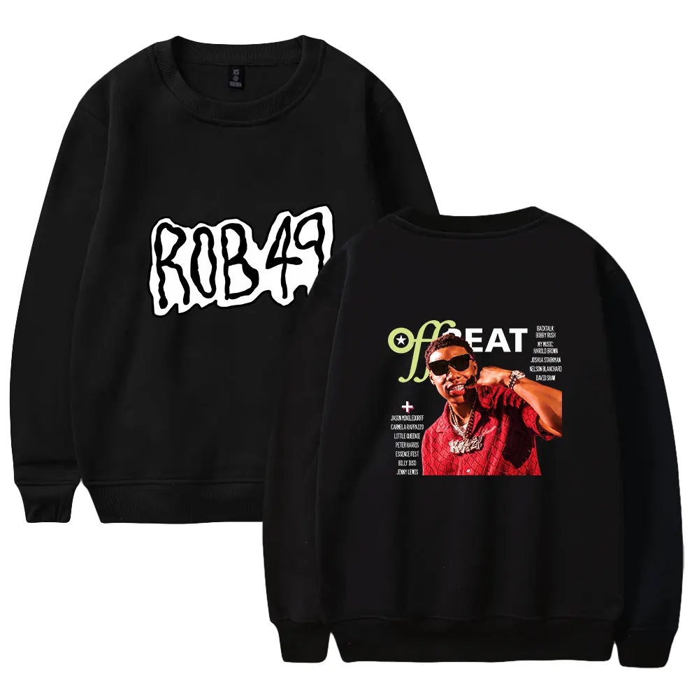 ROB49 Tour 4GOD Merch Pop Rapper 2024 Unisex Long Sleeve Streetwear Women Men Sweatshirt Hip Hop Clothes
ROB49 Tour 4GOD Merch Pop Rapper 2024 Unisex Long Sleeve Streetwear Women Men Sweatshirt Hip Hop Clothes