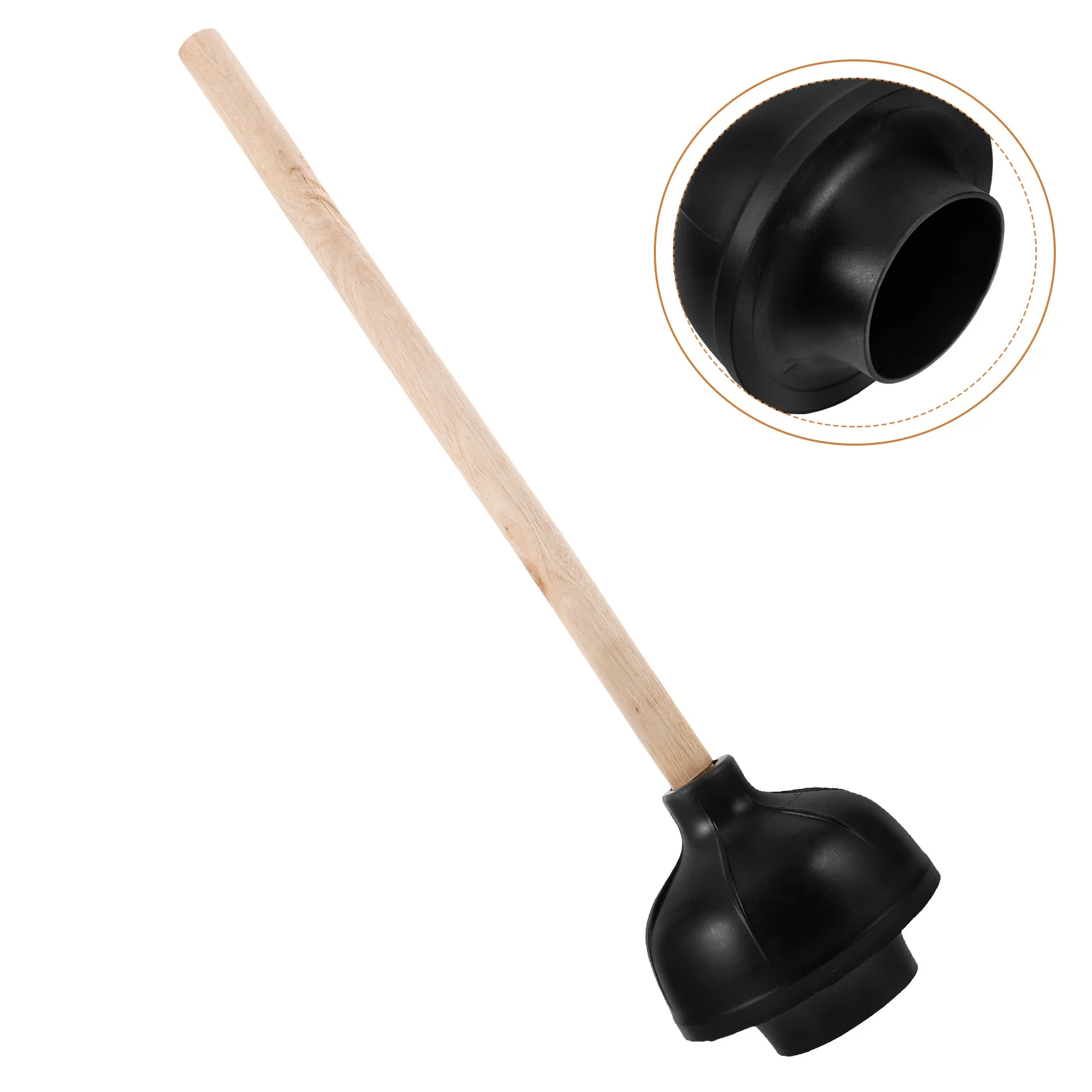 Heavy Duty Toilet Plunger Cleaner Double Layer Unblocking Tool for Tub Bowl Sink Bathroom Accessories Rubber Plunger Wooden
Heavy Duty Toilet Plunger Cleaner Double Layer Unblocking Tool for Tub Bowl Sink Bathroom Accessories Rubber Plunger Wooden