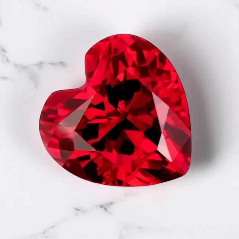 Lab Grown Ruby Heart Shape Loose Gemstones Pigeon Blood Red VVS1 Selectable AGL Certificate For Jewelry Diy Making Materials
Lab Grown Ruby Heart Shape Loose Gemstones Pigeon Blood Red VVS1 Selectable AGL Certificate For Jewelry Diy Making Materials