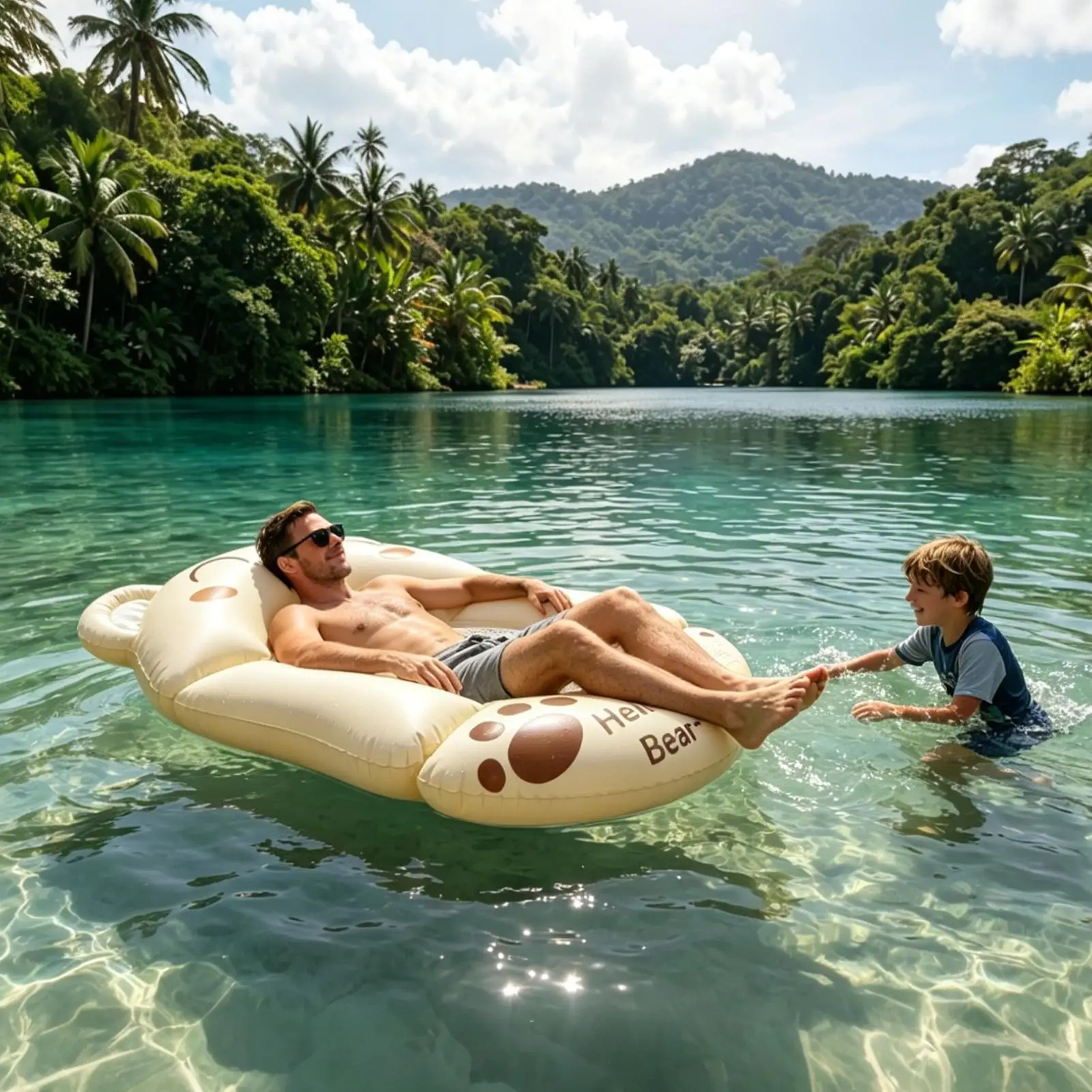 Foldable Cute Inflatable Pool Floats Floating Raft Bed for Beach Lake Water Park Garden Pond Summer Birthday Party
Foldable Cute Inflatable Pool Floats Floating Raft Bed for Beach Lake Water Park Garden Pond Summer Birthday Party