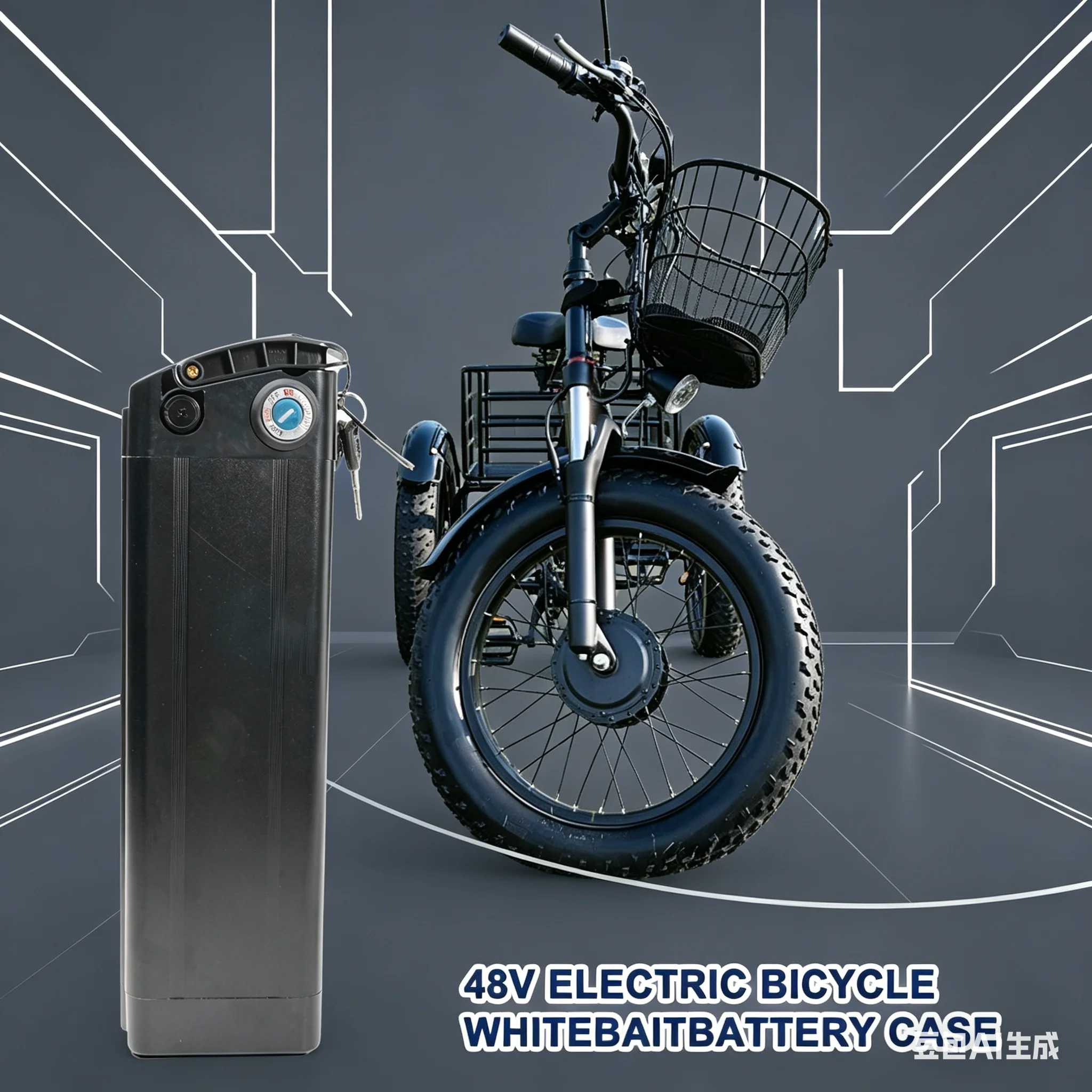 E-bike Battery Box 390x110x76mm 48V Plastic Large Capacity Battery Shell With Charge Display Electric Bicycle Accessories
E-bike Battery Box 390x110x76mm 48V Plastic Large Capacity Battery Shell With Charge Display Electric Bicycle Accessories