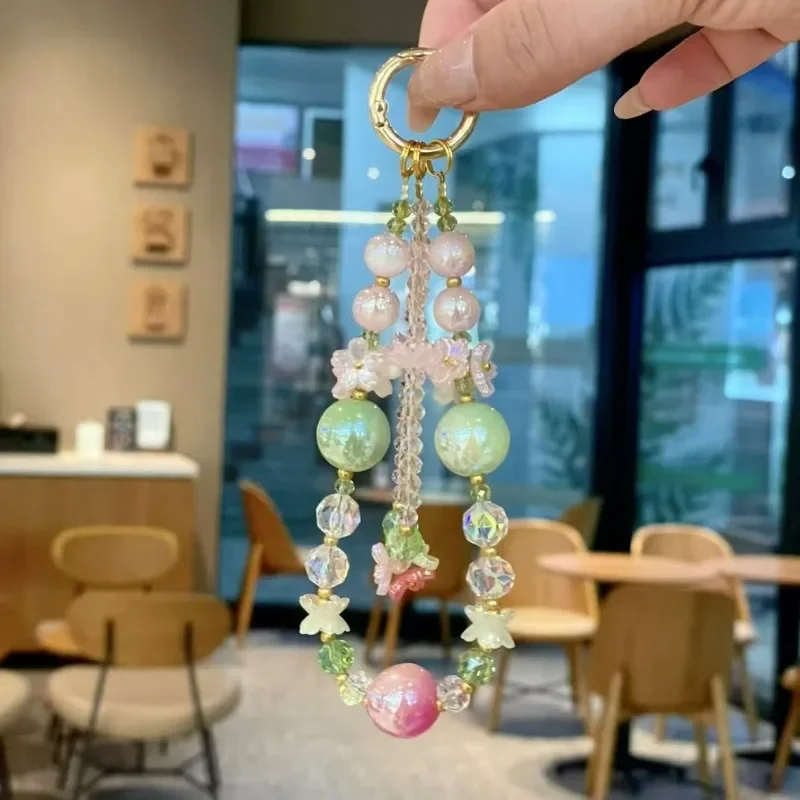 Luxury Premium Double-layer Crystal Beaded Mobile Phone Chain Wrist Short Lanyard Mobile Phone Case Pendant Bag Keychain
Luxury Premium Double-layer Crystal Beaded Mobile Phone Chain Wrist Short Lanyard Mobile Phone Case Pendant Bag Keychain