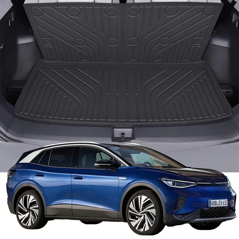 Upgrade TPE Car Rear Trunk Mats Storage Pads Cargo Tray Dustproof Waterproof Protecion Cushion For Volkswagen ID.6 X 2021-2024
Upgrade TPE Car Rear Trunk Mats Storage Pads Cargo Tray Dustproof Waterproof Protecion Cushion For Volkswagen ID.6 X 2021-2024