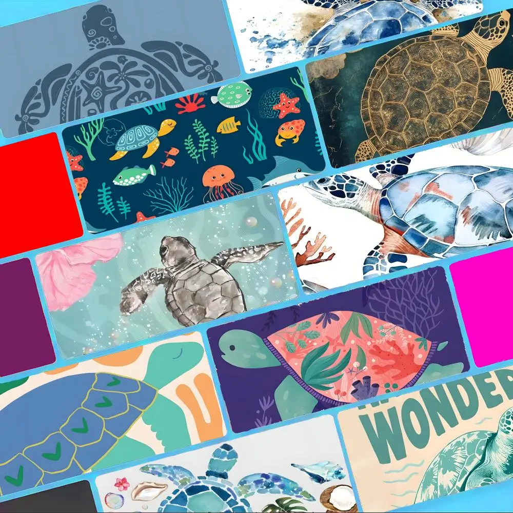 M-Marine Life Sea Turtle Mouse Pad Non-Slip Large Desk Mat Thick Stitched Edge Gaming Mousepad
M-Marine Life Sea Turtle Mouse Pad Non-Slip Large Desk Mat Thick Stitched Edge Gaming Mousepad