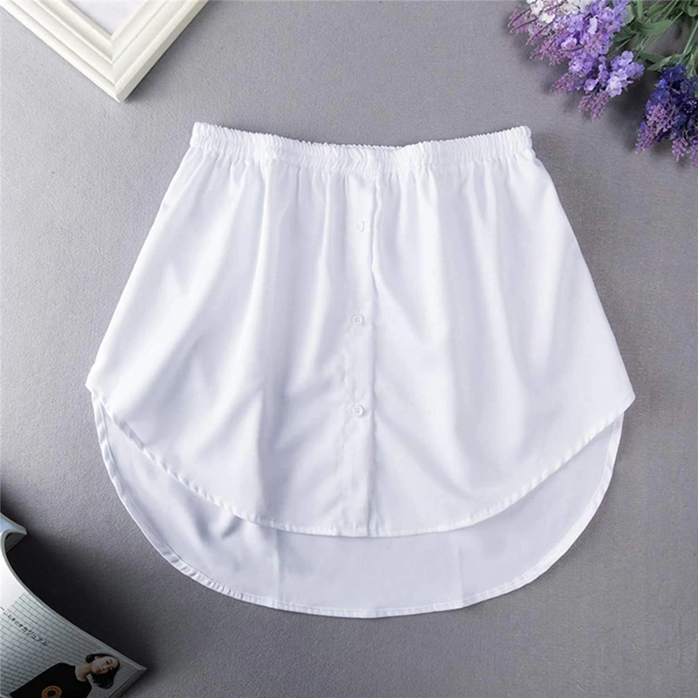 Black White Adjustable Layering Lower Sweep Fake Top Half-Length Underskirt Mini Skirt
Black White Adjustable Layering Lower Sweep Fake Top Half-Length Underskirt Mini Skirt