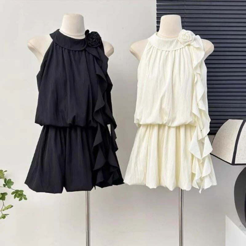 Vintage Elegant Sexy One Piece Off Shoulder Dress Y2k Women Slim Mini Dresses Female France Fashion Flower Clothing 2024 Summer
Vintage Elegant Sexy One Piece Off Shoulder Dress Y2k Women Slim Mini Dresses Female France Fashion Flower Clothing 2024 Summer