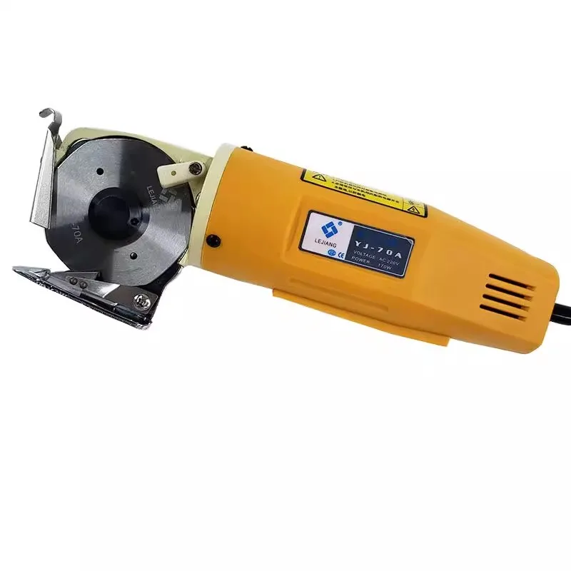 YJ-70 Handheld Electric Scissors Electric Circular Knife Cutting Machine Cloth Cutting Machine Cloth Cutting Machine
YJ-70 Handheld Electric Scissors Electric Circular Knife Cutting Machine Cloth Cutting Machine Cloth Cutting Machine