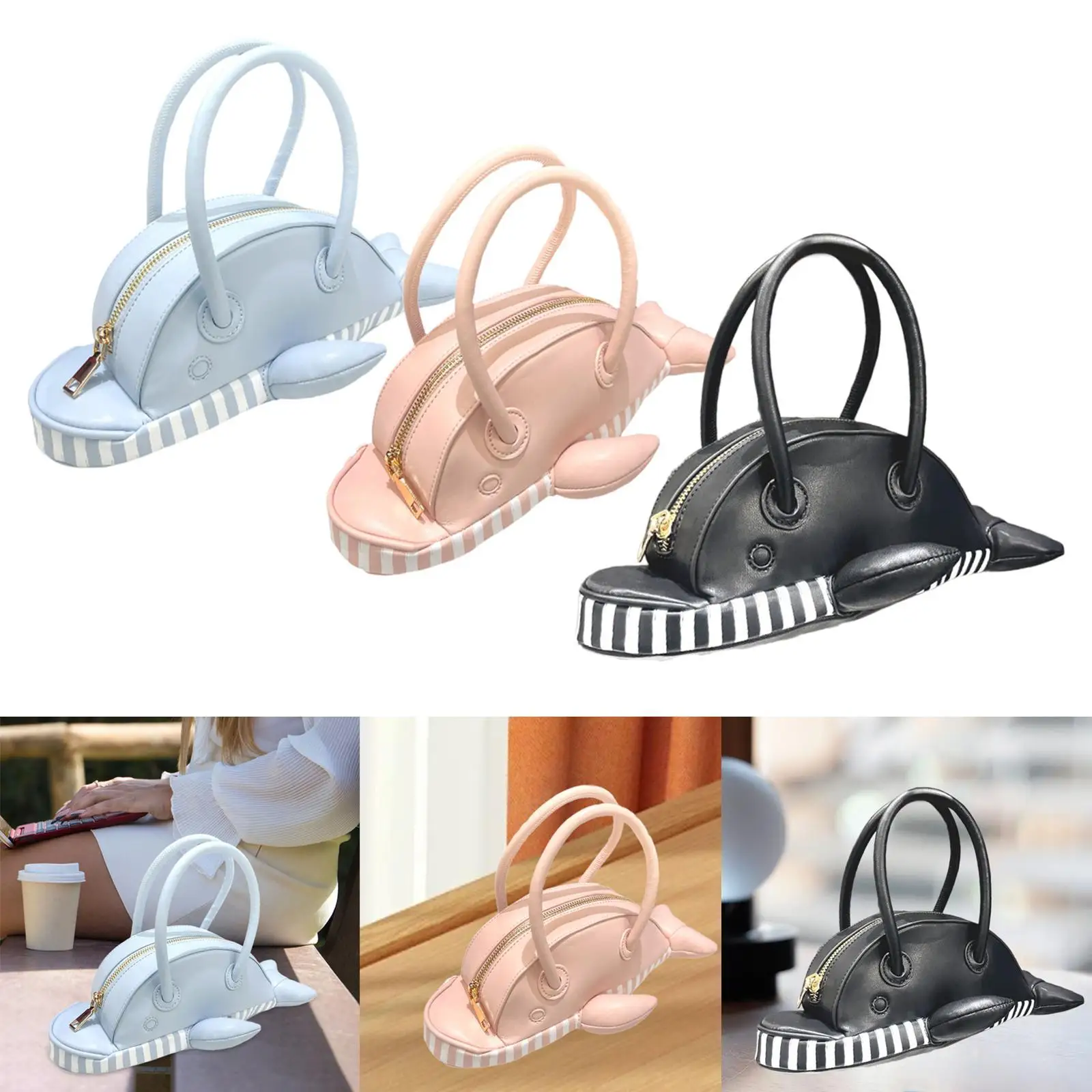 Animal Shaped Handbag PU Leather Small Female Stylish Lightweight Top Handle Bag
Animal Shaped Handbag PU Leather Small Female Stylish Lightweight Top Handle Bag