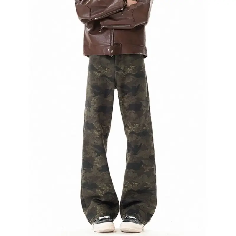 American Camouflage Bell Bot Jeans Men's Versatile High Street Cleanfit Slim Straight Workwear Pants Casual Straight Leg J...
American Camouflage Bell Bot Jeans Men's Versatile High Street Cleanfit Slim Straight Workwear Pants Casual Straight Leg J...
