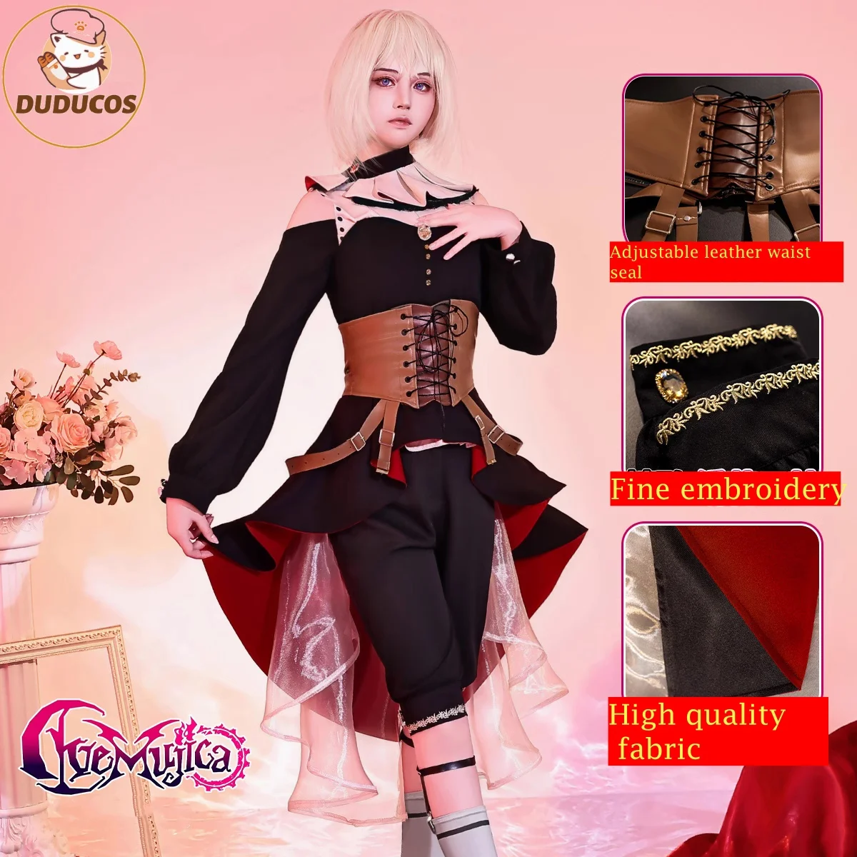 In Stock Misumi Uika Cosplay Costume MyGo BanG Dream Ave Mujica Dress Skirt Wig Set Halloween Xmas
In Stock Misumi Uika Cosplay Costume MyGo BanG Dream Ave Mujica Dress Skirt Wig Set Halloween Xmas
