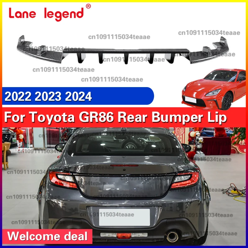 Car Rear Bumper Diffuser Lip Rear Side Splitters Spoiler Lip For Toyota GR86 GT86 2022 2023 2024 Body Kits Tuning
Car Rear Bumper Diffuser Lip Rear Side Splitters Spoiler Lip For Toyota GR86 GT86 2022 2023 2024 Body Kits Tuning