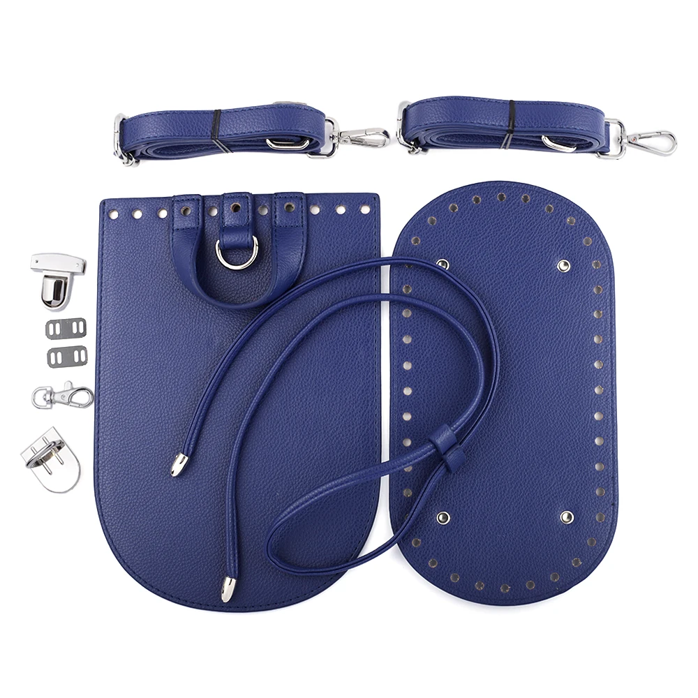 DIY Bag Kit Handmade Backpack Women Shoulder Strap Accessories Leather Bag Bottom Flap Cover Hardware Set for Crochet Handbag
DIY Bag Kit Handmade Backpack Women Shoulder Strap Accessories Leather Bag Bottom Flap Cover Hardware Set for Crochet Handbag