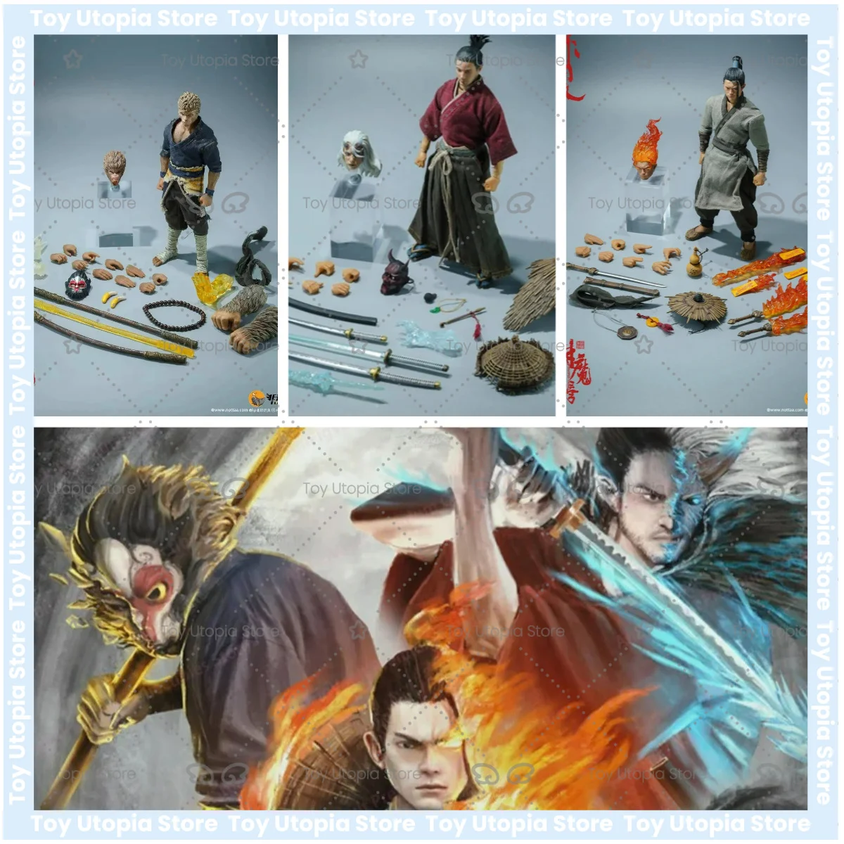 Escala 1/12 la serie Demonio Sellador, Yan Xiaoxia Nu Liang Hou San, Caballero Mítico Chino, Espíritu Samurái Japonés
Escala 1/12 la serie Demonio Sellador, Yan Xiaoxia Nu Liang Hou San, Caballero Mítico Chino, Espíritu Samurái Japonés