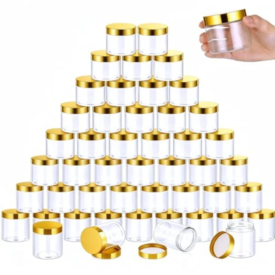 00 Pcs Plastic Jars with Lids Small Containers Lids Wide Mouth Small Plastic Containers for Lotion Cream Rhinestones Body Butte
00 Pcs Plastic Jars with Lids Small Containers Lids Wide Mouth Small Plastic Containers for Lotion Cream Rhinestones Body Butte