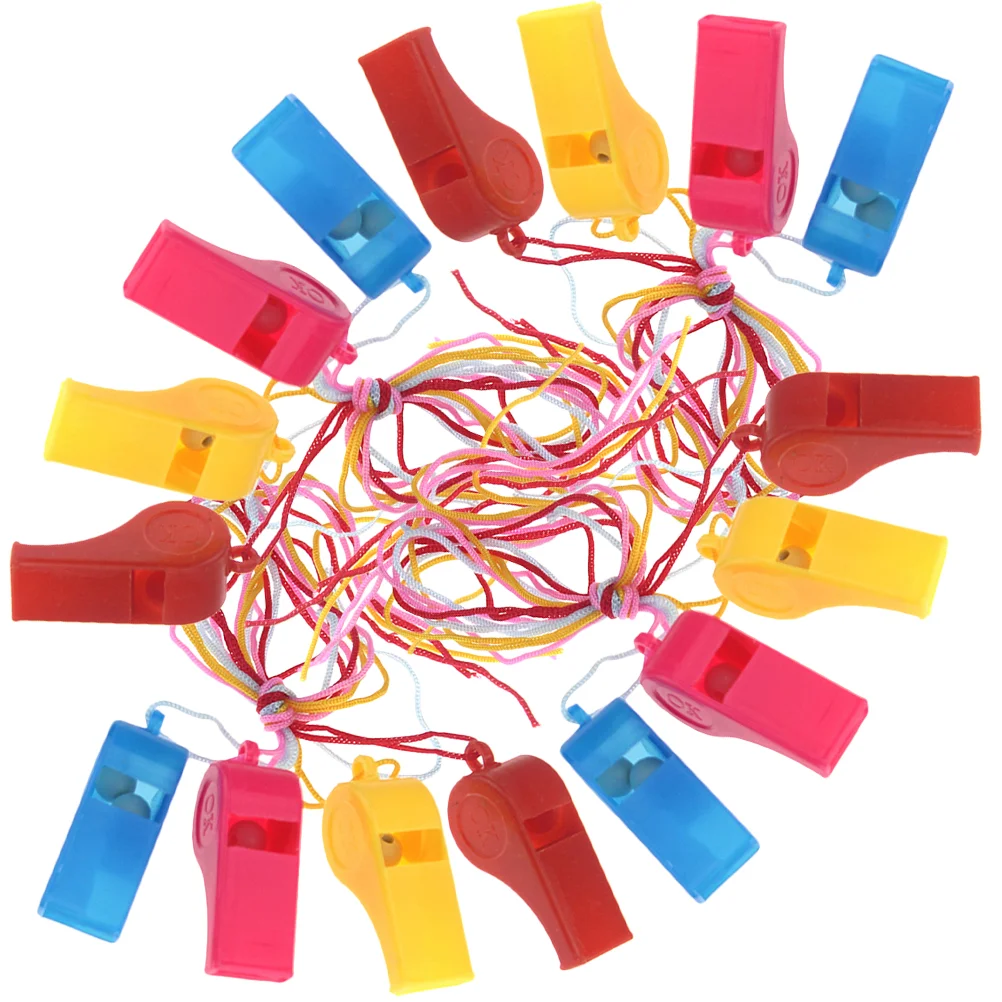 48 Pcs Whistle Referee Lanyard Sports Soccer Whistles for Kids Children’s Toys Colored Training Post
48 Pcs Whistle Referee Lanyard Sports Soccer Whistles for Kids Children’s Toys Colored Training Post