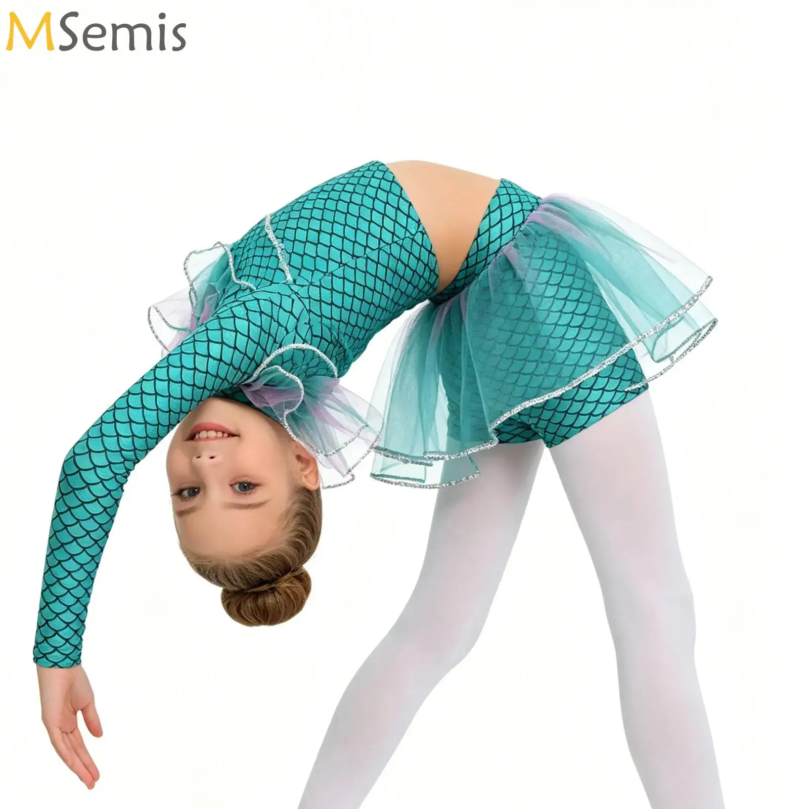 Girls Ballet Dance Set Gymnastics Sports Workout Yoga Costume Crop Top+Tutu Shorts Mermaid Fish Scales/Prehistoric Cave Clothes
Girls Ballet Dance Set Gymnastics Sports Workout Yoga Costume Crop Top+Tutu Shorts Mermaid Fish Scales/Prehistoric Cave Clothes