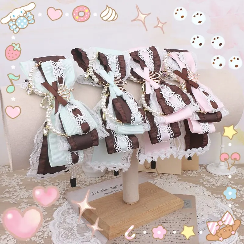 Sweet Lolita Lace Big Bow Hairband Kawaii Pink Mint Green Brown Headband for Girls Cute Cosplay Princess Hair Hoop
Sweet Lolita Lace Big Bow Hairband Kawaii Pink Mint Green Brown Headband for Girls Cute Cosplay Princess Hair Hoop