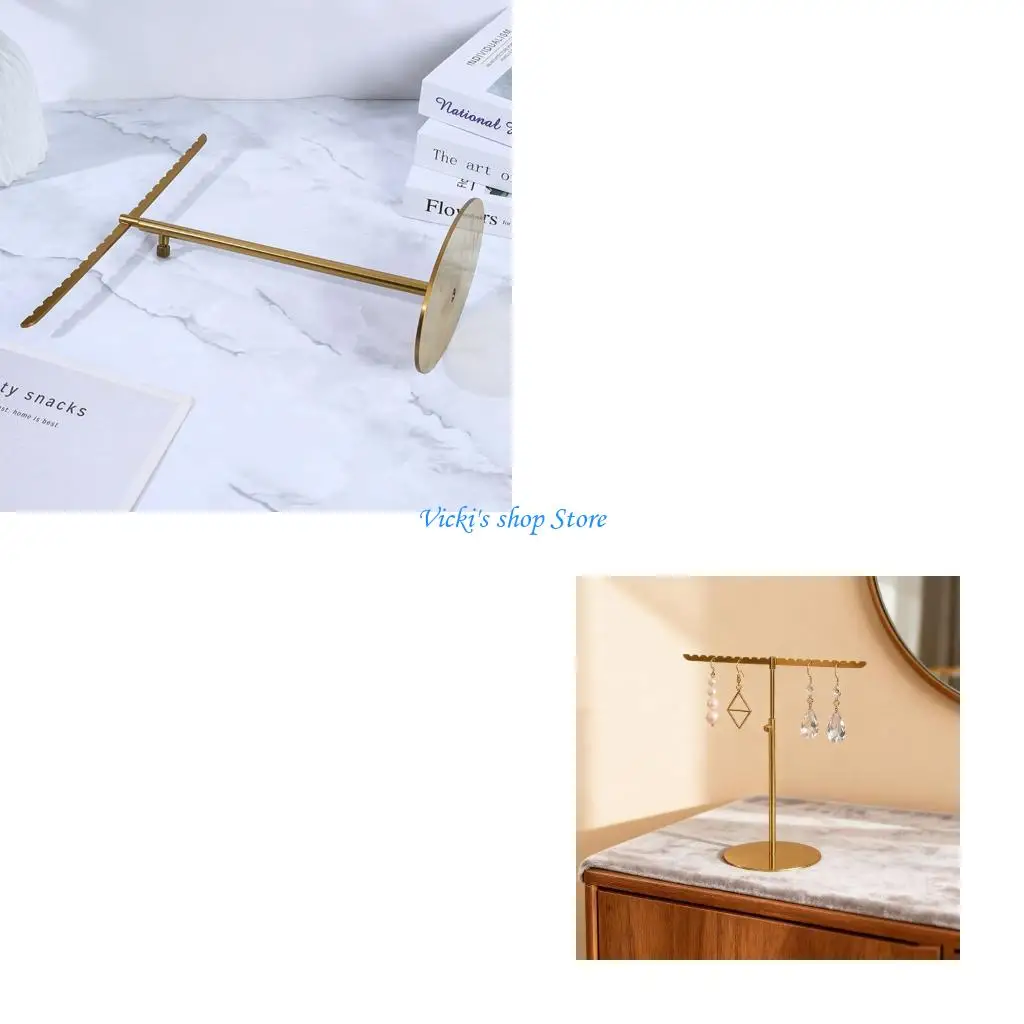 Съемная металлическая подставка для ювелирных изделий с регулируемыми полками для серег, браслетов, элегантное решение для
Съемная металлическая подставка для ювелирных изделий с регулируемыми полками для серег, браслетов, элегантное решение для