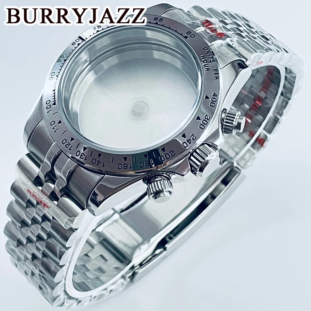 40mm VK63 Daytona Men's Watch Steel Case Quartz Movement Compatible With VK63 VK64 Watch Accessories Fits 20mm Strap
40mm VK63 Daytona Men's Watch Steel Case Quartz Movement Compatible With VK63 VK64 Watch Accessories Fits 20mm Strap