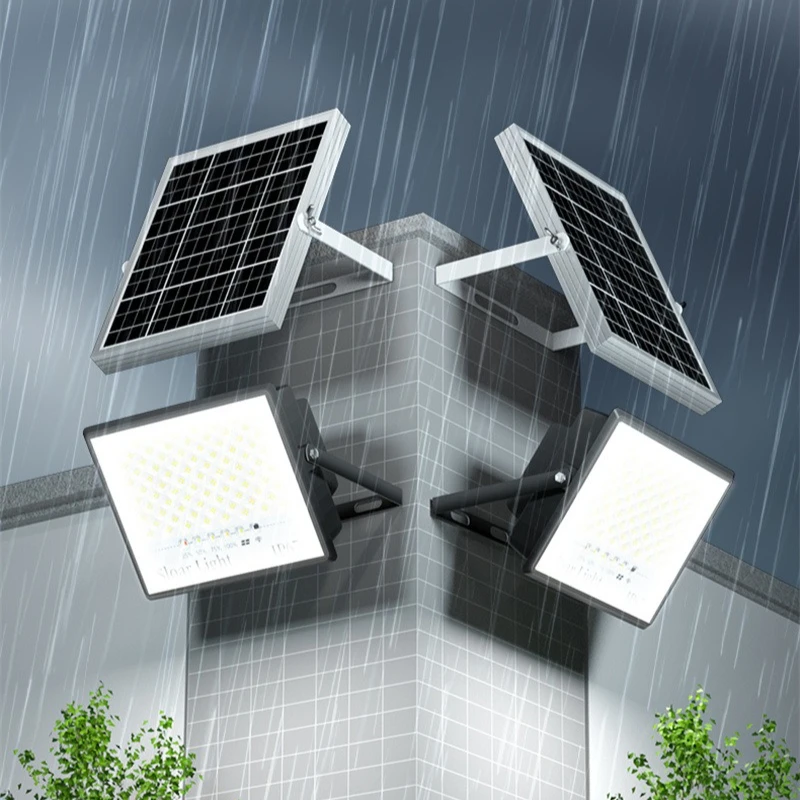 Solar Flood Lights Outdoor Waterproof LED Floodlight Super Bright Solar Lamp Panels LED Reflector Wall Garden Street Flood Light
Solar Flood Lights Outdoor Waterproof LED Floodlight Super Bright Solar Lamp Panels LED Reflector Wall Garden Street Flood Light