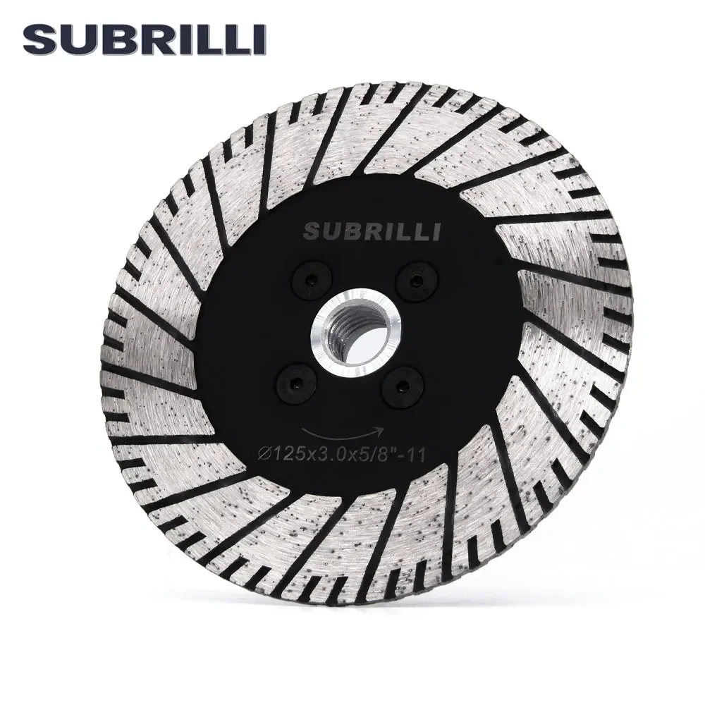 SUBRILLI Diamond Dual Cutting Wheel Multi-Purpose Grinding Disc Diamond Saw Blade For Granite Concrete Marble M14 5/8-11
SUBRILLI Diamond Dual Cutting Wheel Multi-Purpose Grinding Disc Diamond Saw Blade For Granite Concrete Marble M14 5/8-11