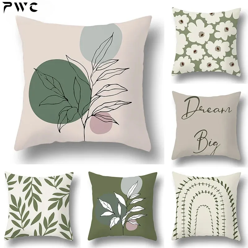45*45cm Nordic Style Fresh Pillow Cover Cushion for Sofa Cushion Cover rHome Decoration Leaf Decorative Pillowcase
45*45cm Nordic Style Fresh Pillow Cover Cushion for Sofa Cushion Cover rHome Decoration Leaf Decorative Pillowcase