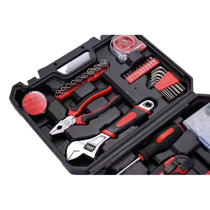 37-Piece Multi-Hand Tool Kit Combination Spanner Wrench for Bicycle Repair Home Sockets Tool Set in Hard Case OEM Customizable
37-Piece Multi-Hand Tool Kit Combination Spanner Wrench for Bicycle Repair Home Sockets Tool Set in Hard Case OEM Customizable