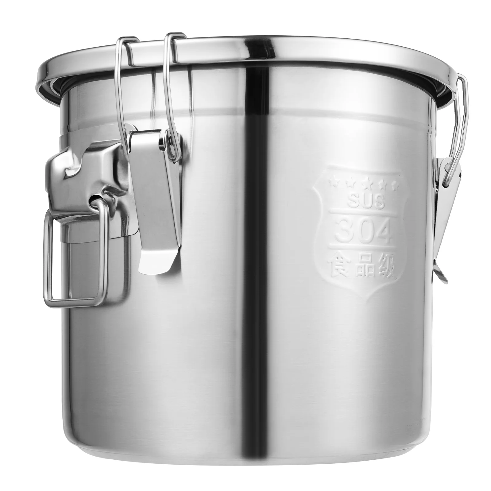 12L Airtight Canister With Airtight Lids, Stainless Steel Bucket Sturdy Locking Clamp Stainless Bucket For Grain, Rice, Flour, M
12L Airtight Canister With Airtight Lids, Stainless Steel Bucket Sturdy Locking Clamp Stainless Bucket For Grain, Rice, Flour, M
