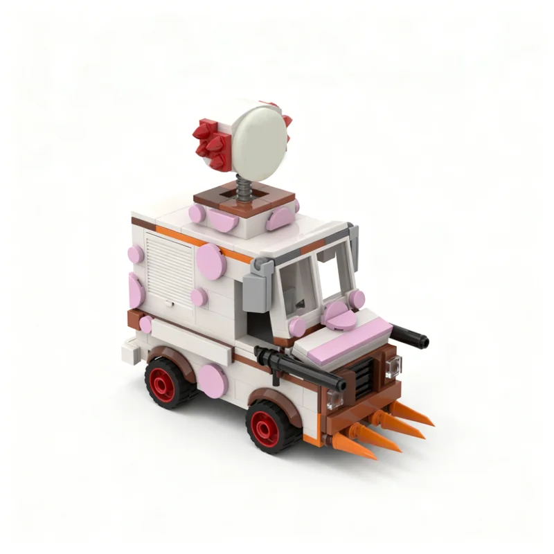 250PCS MOC City Champions Super Car Sweet Tooth Twisted Metal Model Technology DIY Assembly Building Blocks Display Gift Home
250PCS MOC City Champions Super Car Sweet Tooth Twisted Metal Model Technology DIY Assembly Building Blocks Display Gift Home