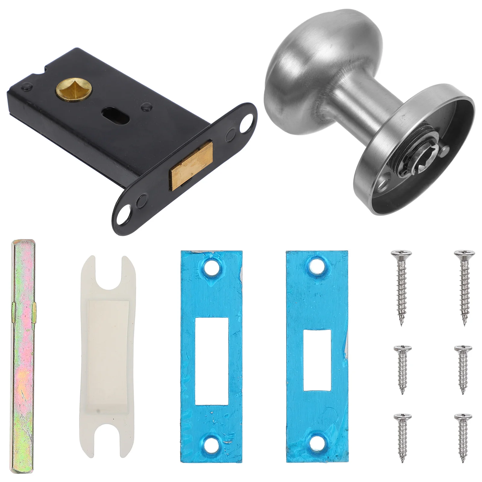 1 set 1 Set Stainless Steel Invisible Door Lock For Interior Passage Privacy Keyless Replacement Heavy Duty Durable Easy Install
1 set 1 Set Stainless Steel Invisible Door Lock For Interior Passage Privacy Keyless Replacement Heavy Duty Durable Easy Install