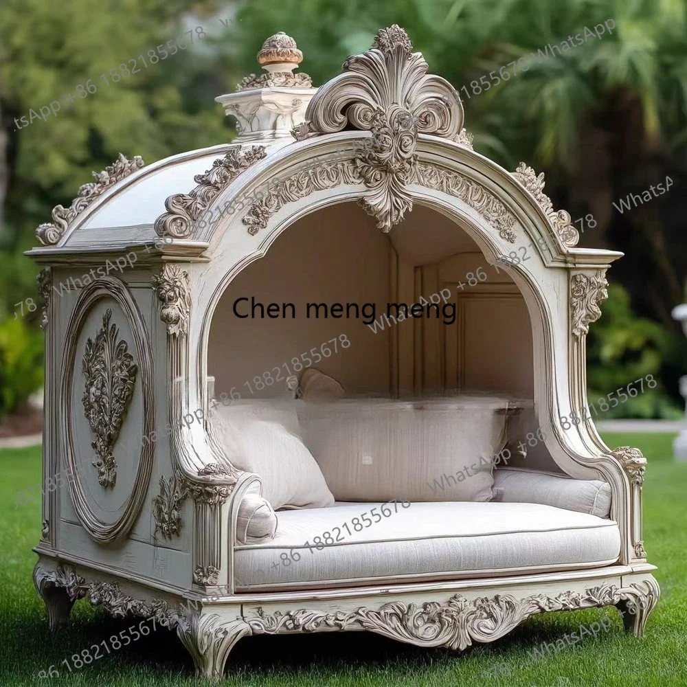 Palace style interior solid wood carved cat villa dog villa luxury cat house dog house
Palace style interior solid wood carved cat villa dog villa luxury cat house dog house