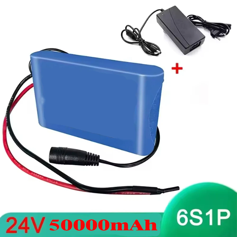 High Capacity 24V 6S1P 50000mAh Rechargeable Lithium IonBattery Pack for CCTV Monitor, 50Ah, DC 12.6V 1A Charger
High Capacity 24V 6S1P 50000mAh Rechargeable Lithium IonBattery Pack for CCTV Monitor, 50Ah, DC 12.6V 1A Charger