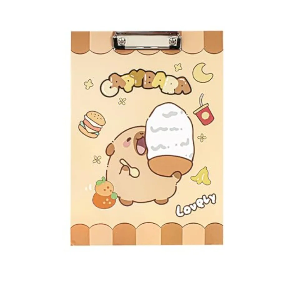 Capybara A4 Clipboard Set, Hardboard Writing Pad with Sturdy Clip, 9x12 Inch Clipboards for Office, School, Travel, Durable and
Capybara A4 Clipboard Set, Hardboard Writing Pad with Sturdy Clip, 9x12 Inch Clipboards for Office, School, Travel, Durable and
