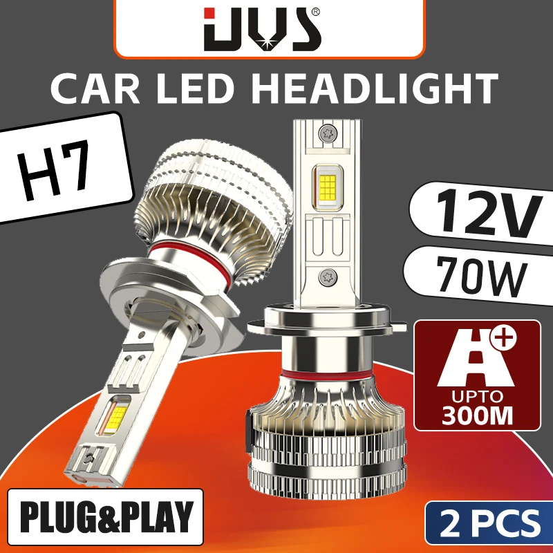 2PCS H7 LED Headlight Bulbs H1 H4 H11 9005 9006 9012 Mini Wireless 6000K Car 1:1 Mini Headlamp Lights 12V Canbus Auto Lamps
2PCS H7 LED Headlight Bulbs H1 H4 H11 9005 9006 9012 Mini Wireless 6000K Car 1:1 Mini Headlamp Lights 12V Canbus Auto Lamps