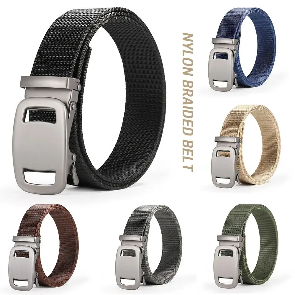Luxury Brand Nylon Braided Belt Trendy Business Casual Simple Wild Style Automatic Buckle Waistband Canvas Strap
Luxury Brand Nylon Braided Belt Trendy Business Casual Simple Wild Style Automatic Buckle Waistband Canvas Strap