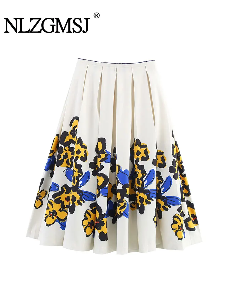 NLZGMSJ 2025 Summer Printing Skirt Women Long Skirt Woman New Fashion Midi Casual Daily Skirts For Women Party Skirts
NLZGMSJ 2025 Summer Printing Skirt Women Long Skirt Woman New Fashion Midi Casual Daily Skirts For Women Party Skirts
