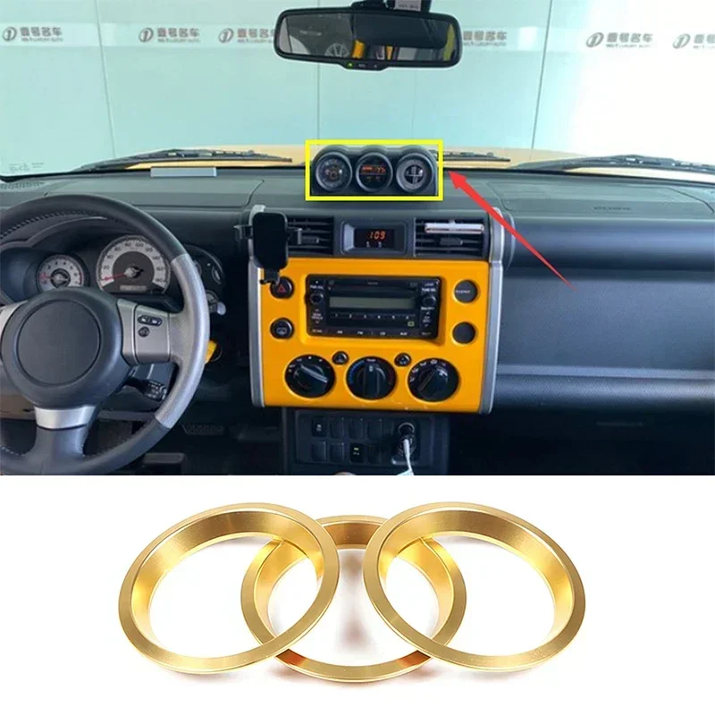 For Toyota FJ Cruiser 2007-21 Aluminum alloy Compass Inner Ring Decorative Frame Triptych Combination Decorative Cover Dashboard
For Toyota FJ Cruiser 2007-21 Aluminum alloy Compass Inner Ring Decorative Frame Triptych Combination Decorative Cover Dashboard